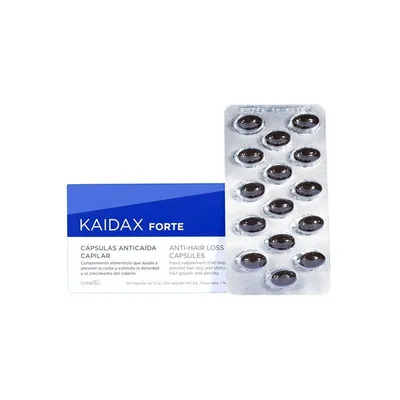 Kaidax Forte Cápsulas Anticaída 72 gr
