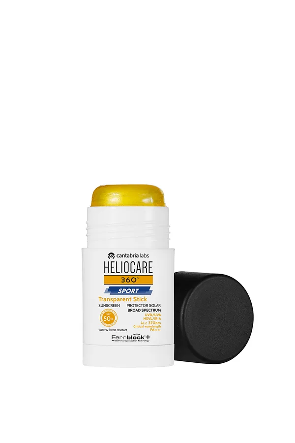 Heliocare 360º Sport Stick Transparente Protector Solar SPF 50+ 25 gr