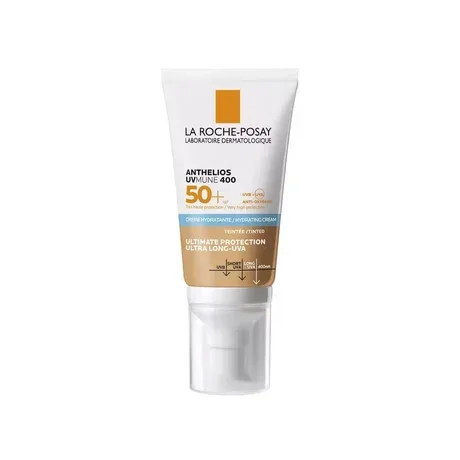 Protector solar Hidratante SPF50+ Color Anthelios UV-Mune 400 50 ml