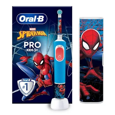 Set Spiderman Cepillo Eléctrico + Funda de Viaje