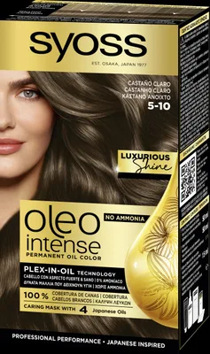 Syoss Oleo Intense Tinte Sin Amoniaco 5.10 Castaño Claro 1 ud