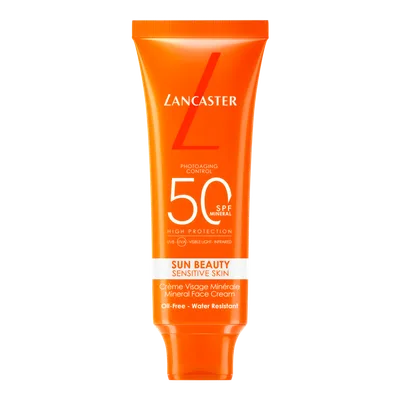 Sun Beauty Sensitive Skin Crema Facial Mineral SPF 50 50 gr