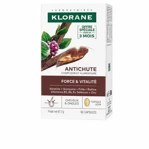 Klorane Keratincaps Fuerza & Vitalidad 90 Cápsulas